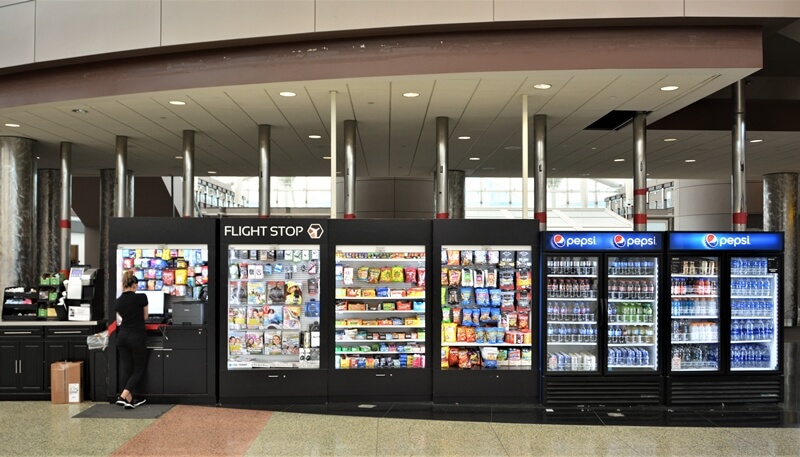 vending aeropuerto y estaciones