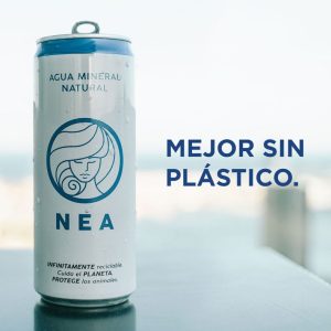 agua mineral natural lata
